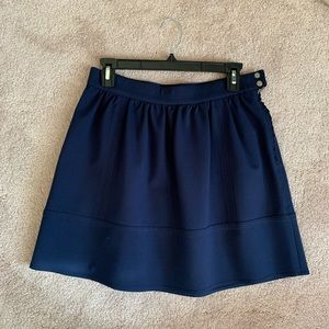 Madewell Navy Miniskirt